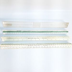 A.W. Faber Castell 873/Z2, /a, KOH-I-NOOR Made In Germany Triangle Ruler, Lot